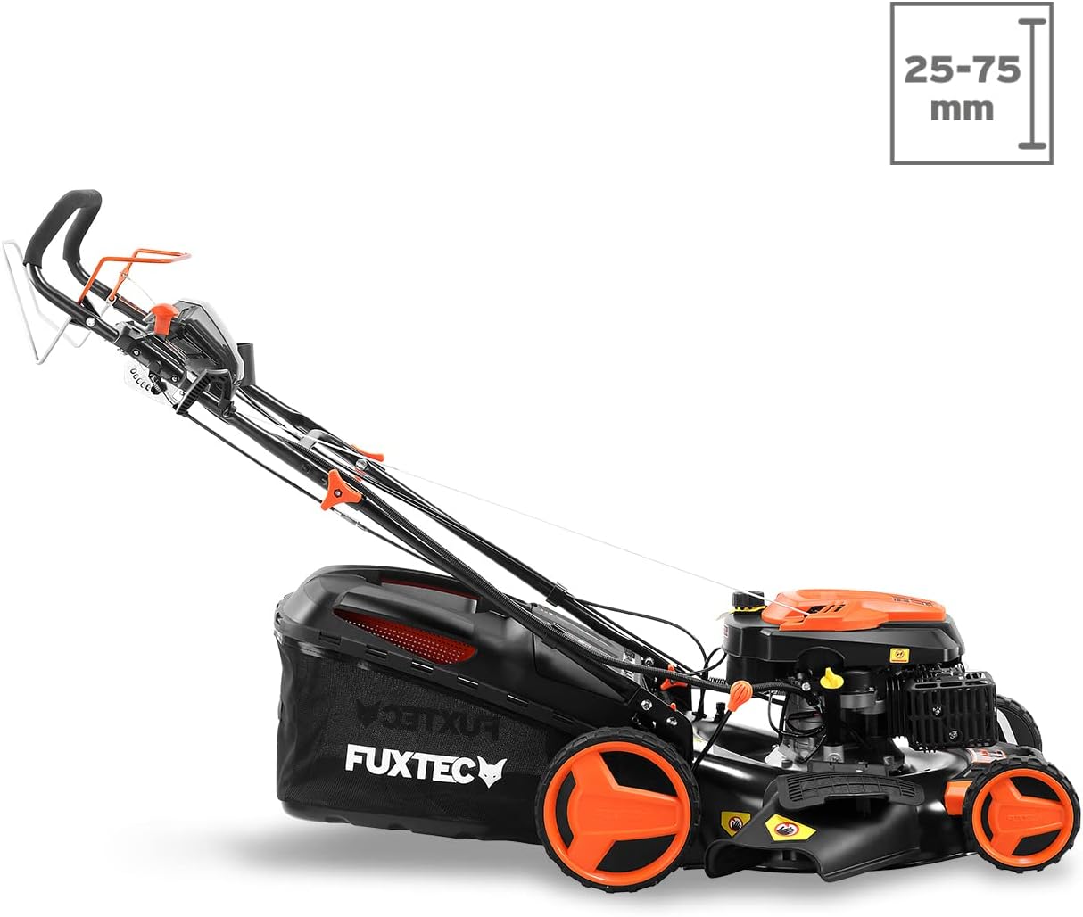 FUXTEC FX-RM5196eSPRO 4in1 Benzinmäher, E-Start & Antrieb, 51 cm Schnitt