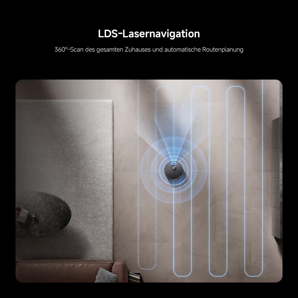 Xiaomi X20 Max, 8,000Pa, Dual Mop, Heißwasser, 75 Tage Staub, 5200mAh