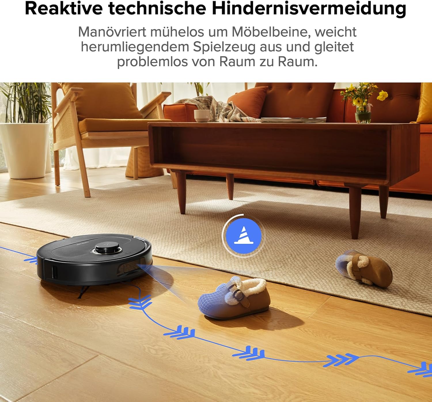 Roborock Qrevo Pro Set, 7000 Pa, FlexiArm™, 60 °C Moppreinigung