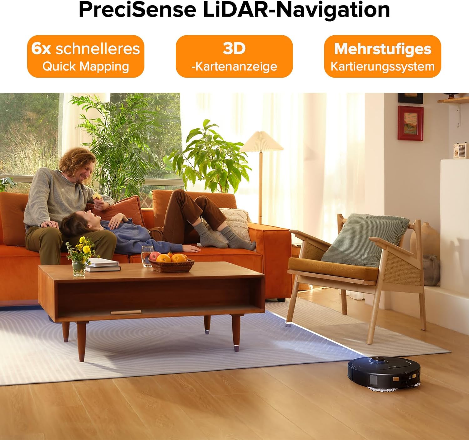 Roborock Qrevo Pro Set, 7000 Pa, FlexiArm™, 60 °C Moppreinigung