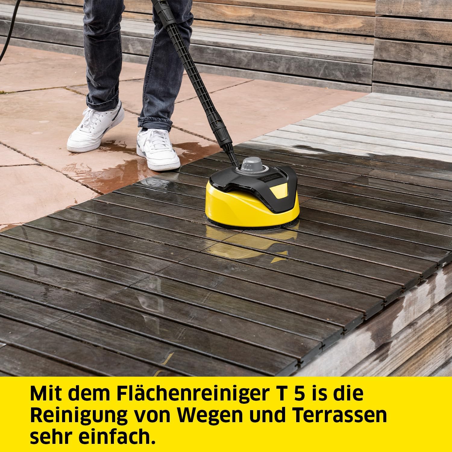 Kärcher K 5 Compact Home Hochdruckreiniger, 145 bar, Flächenreiniger T5