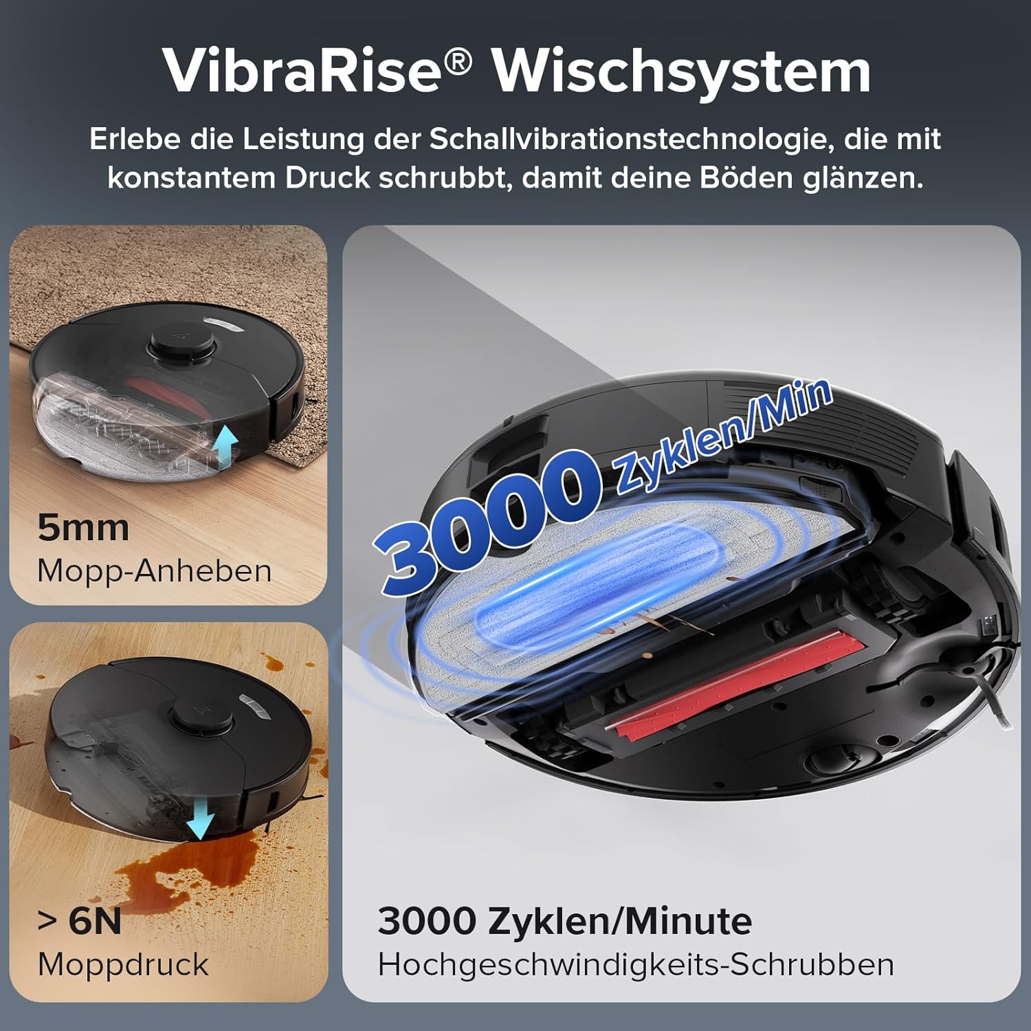 Roborock S7 Max Ultra, 5500 Pa, Selbstreinigung & App-Steuerung