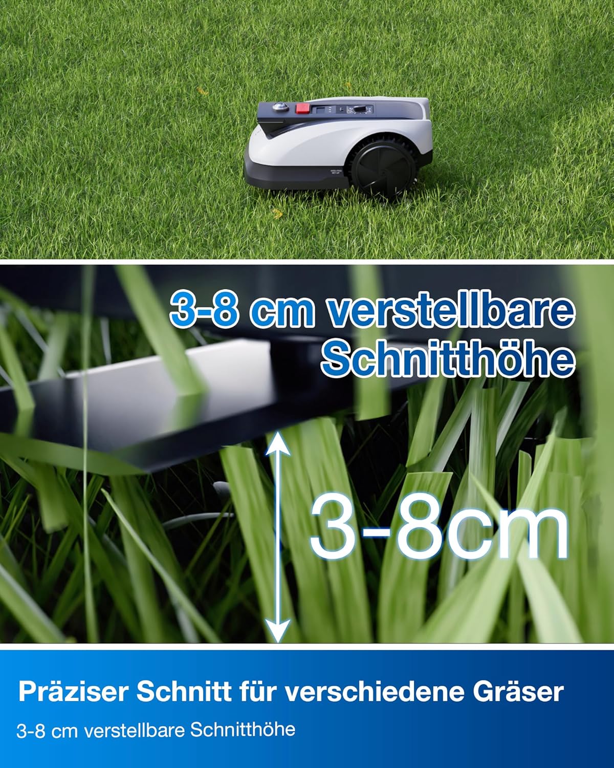 ECOVACS Goat O500 Mähroboter 500 m², LiDAR & ohne Kabel