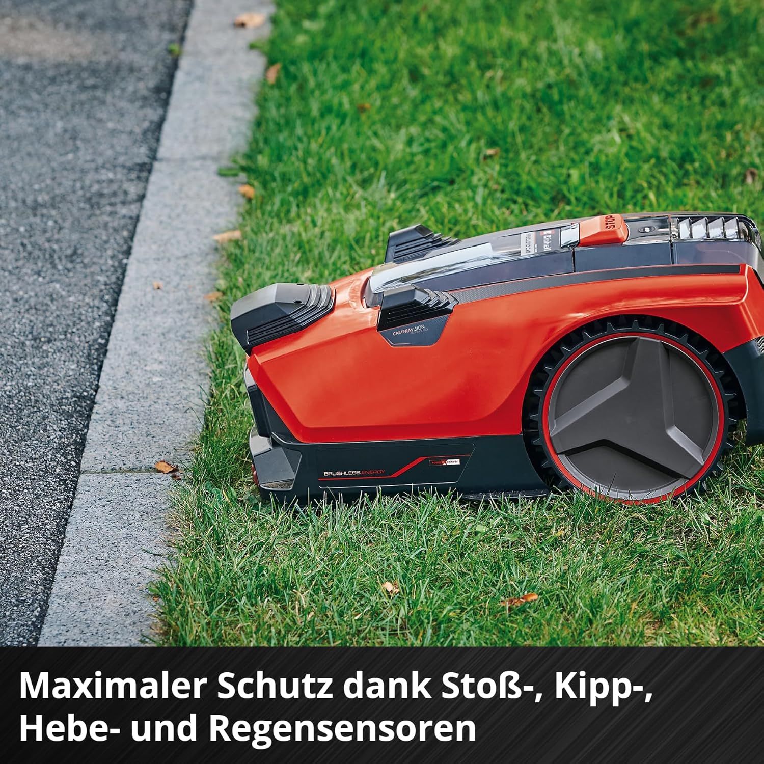 Einhell FREELEXO 500, 18V, Kamera, 500m², Brushless, 25% Steigung