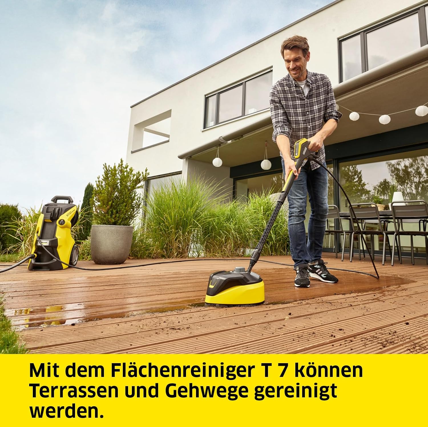 Kärcher K 7 Premium Smart Control Home, Bluetooth, Schlauchtrommel & Flächenreiniger